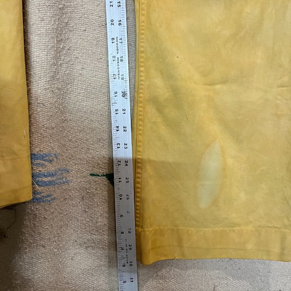 Vintage Overdye US Navy Sailor Pants High Waist 29" BUTTON fly Jesse Kamm Rawson - Picture 11 of 16